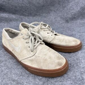 Nike Zoom SB‎ Stefan Janoski Bone Suede Gum Skate Shoes 333824-057 Mens 12 Prop